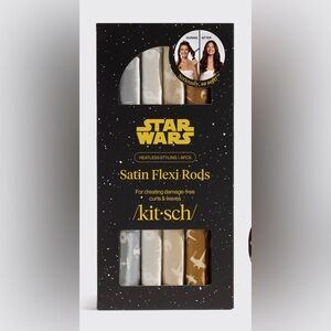 Star Wars™ & Kitsch Satin Flexi Rods - Heatless Styling 6-Piece Set